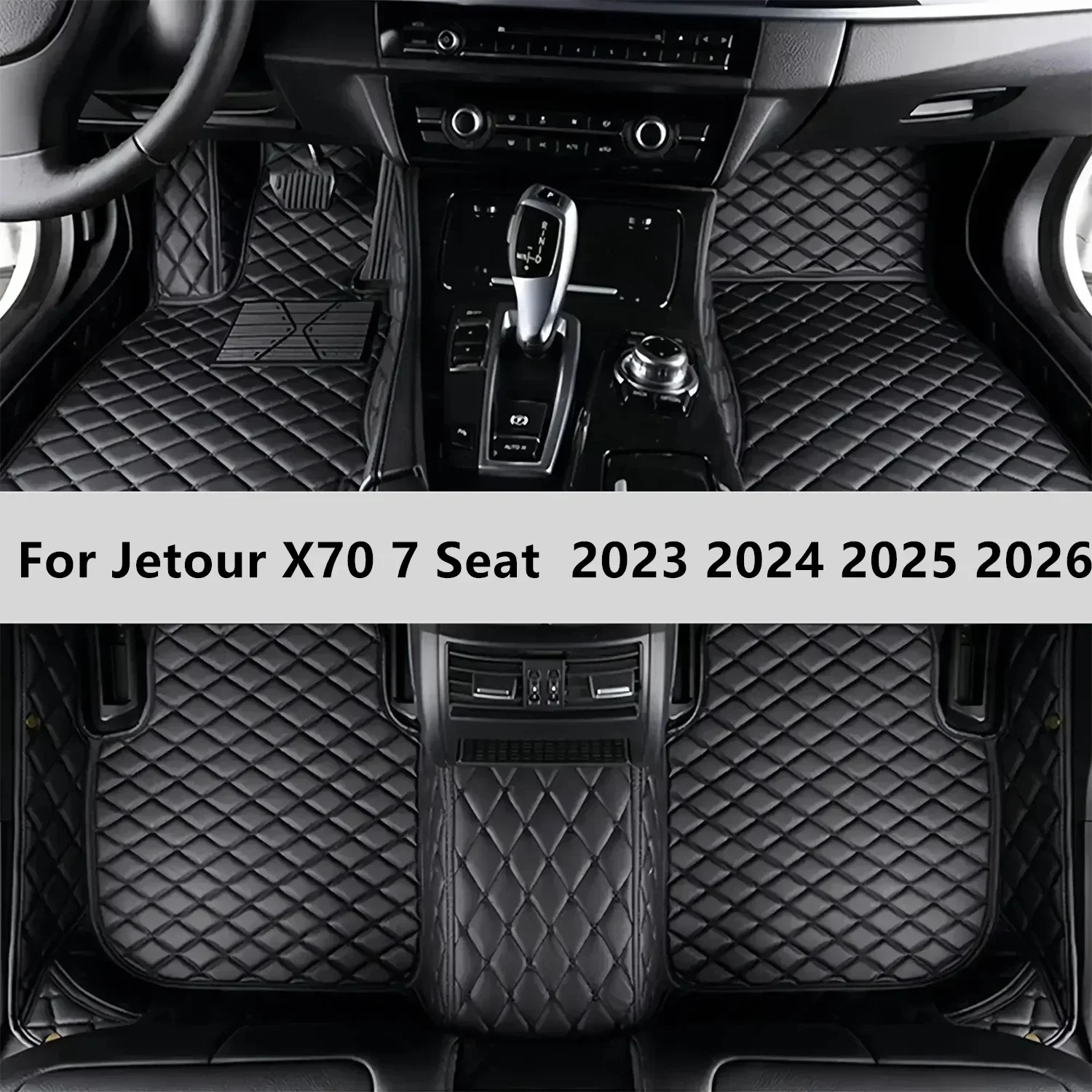 Custom Car Floor Mats For Jetour X70 7 Seat 2023 2024 2025 2026 Floor Mat Car Mat Accessories Men Women Interior Accessories