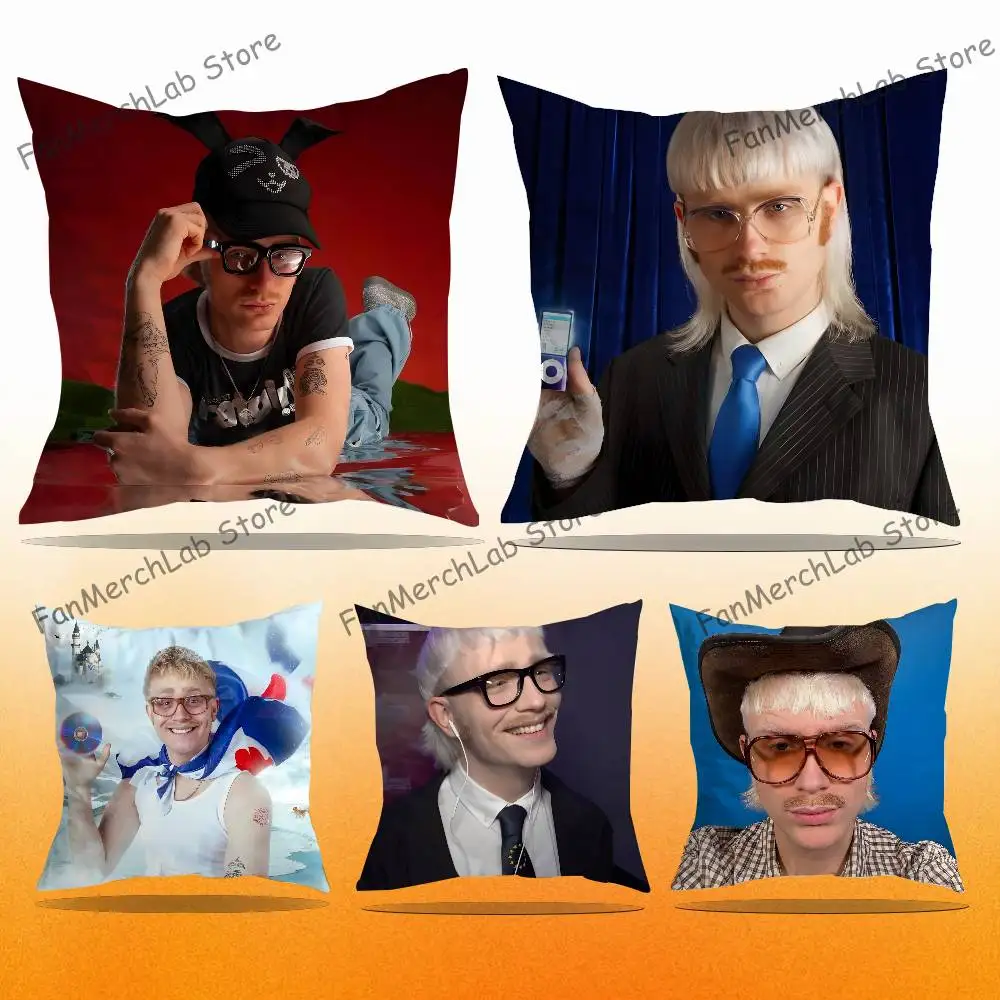 Eurovision 2024 Joost Klein Cushion For Bedroom Car Coffee Shop Room and Living Room Sofa Decorative Pillow Cover Case