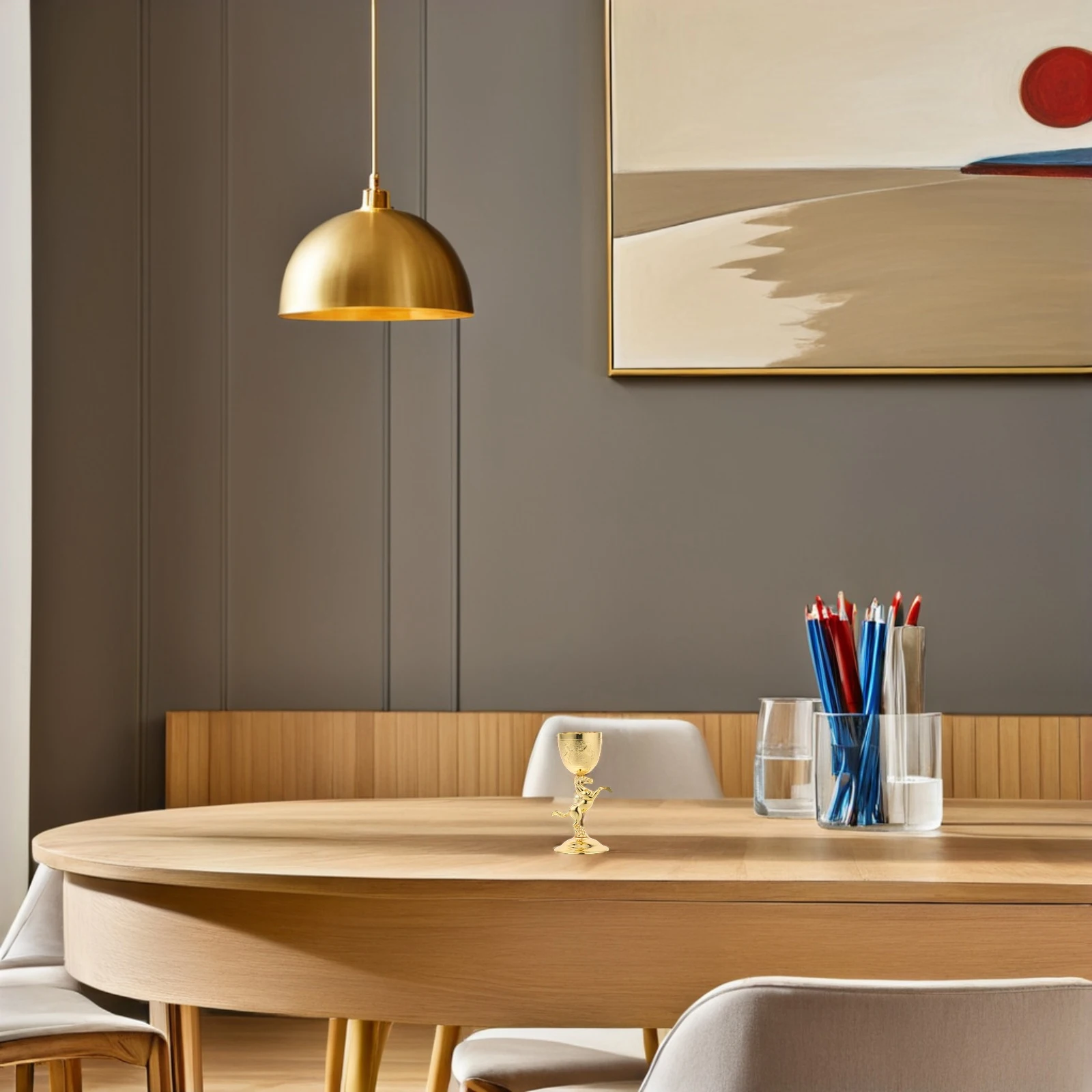 

Wine Cup Decorative Mongolian Horse Design Retro Vintage Goblet Metal Mini Wine Glass Multifunctional Portable Liquor Cup