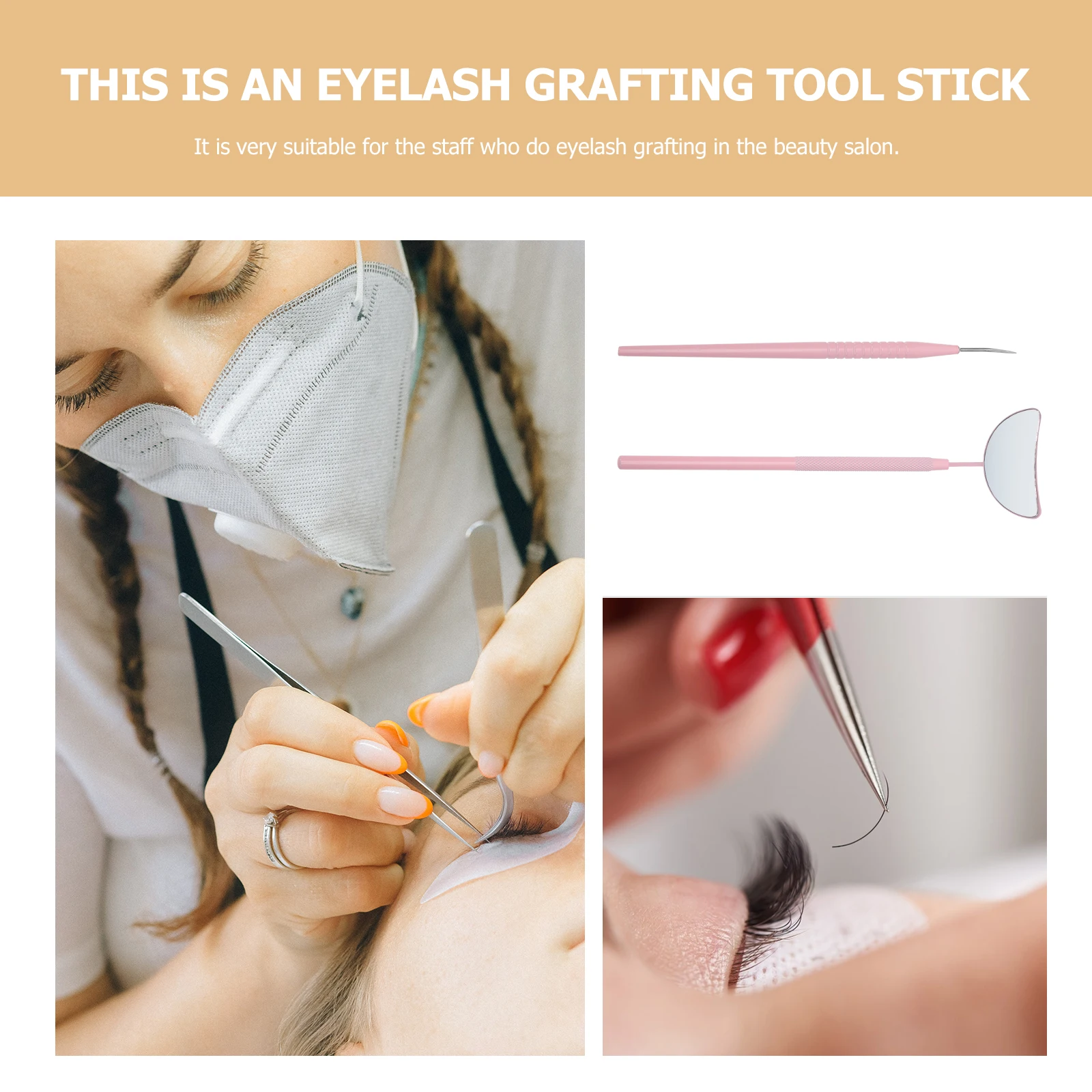 

Eyelash Extension Tool Set Professional Auxiliary Kit Premium Material Safe Convenient Use Lash Grafting Assistant Tool Eyelash