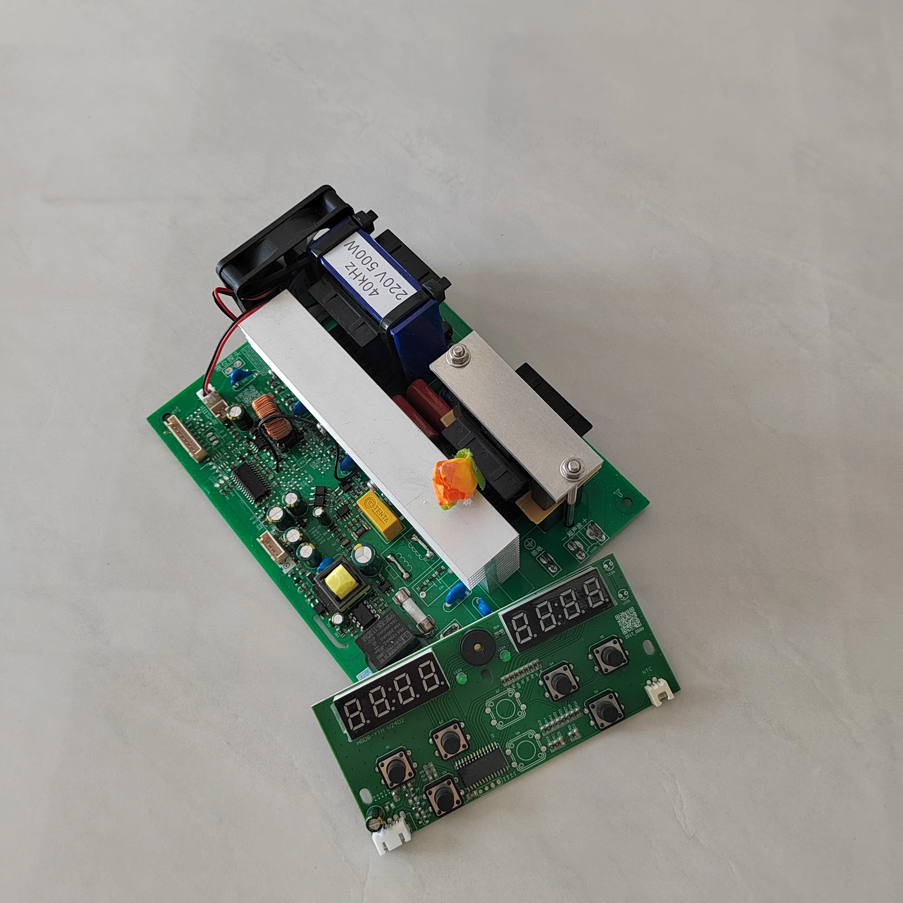 40 كيلو هرتز 800 واط دائرة المولد بالموجات فوق الصوتية ثنائي الفينيل متعدد الكلور مع تعديل درجة الحرارة والوقت