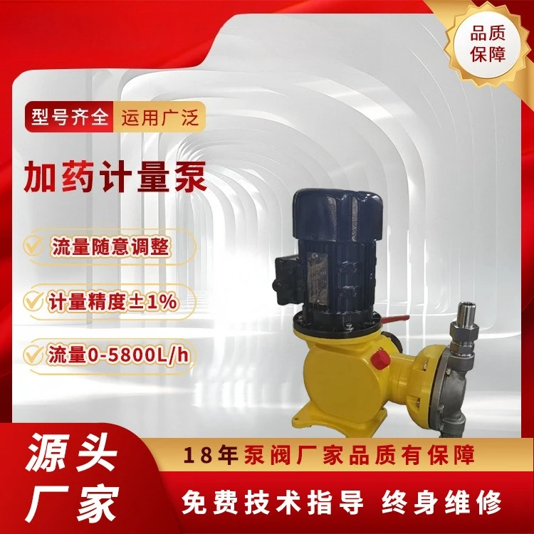 Metering pump acid and alkali resistance flocculant mechanical  quantitative scale inhibitor dosing anti-corrosion adjustable