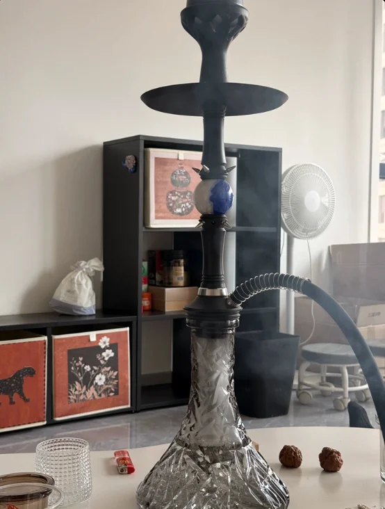 LED Display Rechargeable Fast Heating Arabic Hookah Shisha Electronic Water Pipe