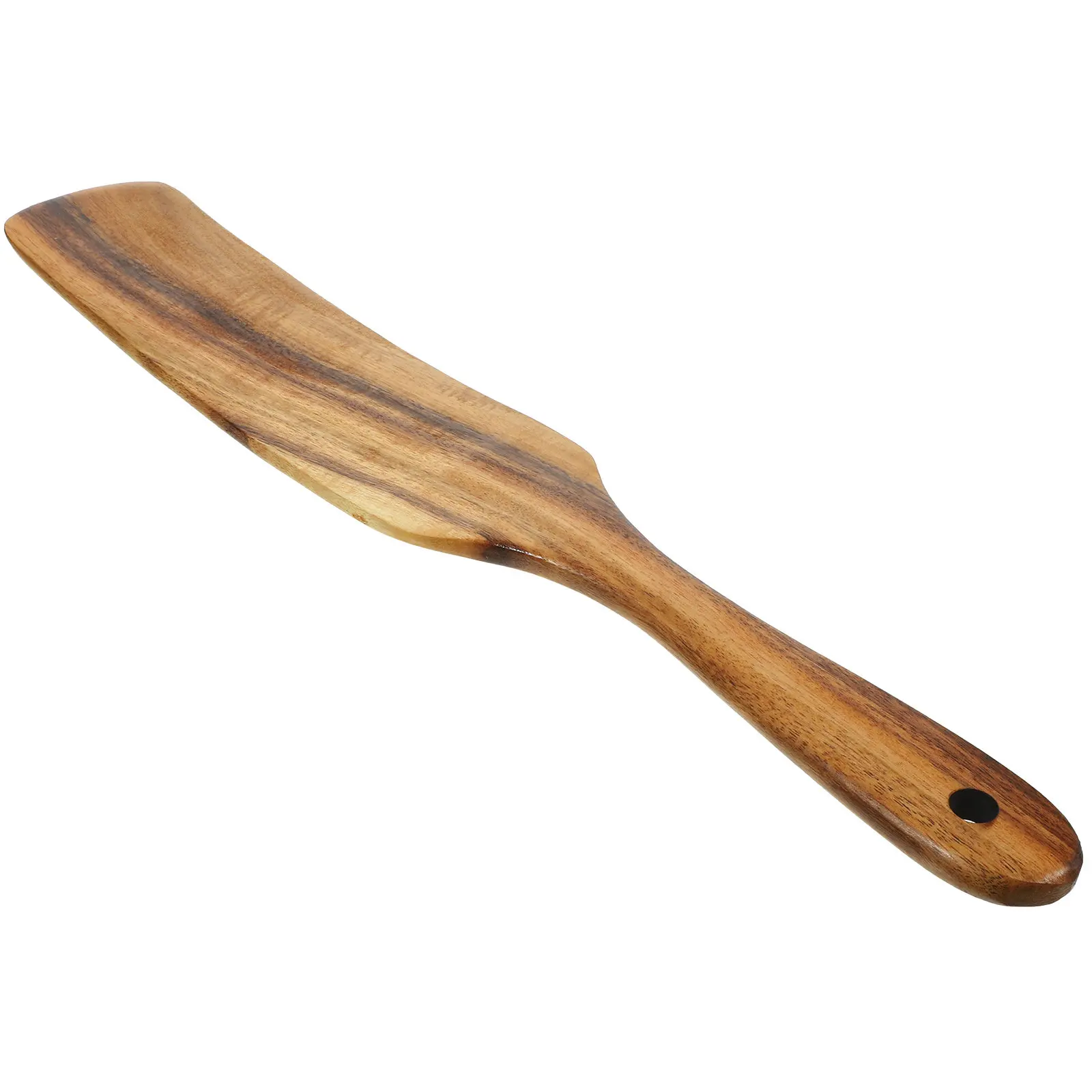 Long Handle Wood Turner Kitchen Shovel Wooden Cooking Spatula Non Stick Kitchen Non Stick Utensils Wood Turner