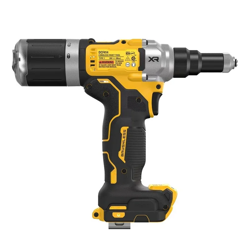 DEWALT DCF414 Brushless Cordless Rivet Tool 20V MAX XR®  1/4\