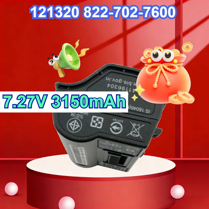 

121320 822-702-7600 22.9Wh 7.27V 3150mAh Rechargeable Li-ion Battery for Trimble TSC7 Spectra Ranger 7 Data Collector