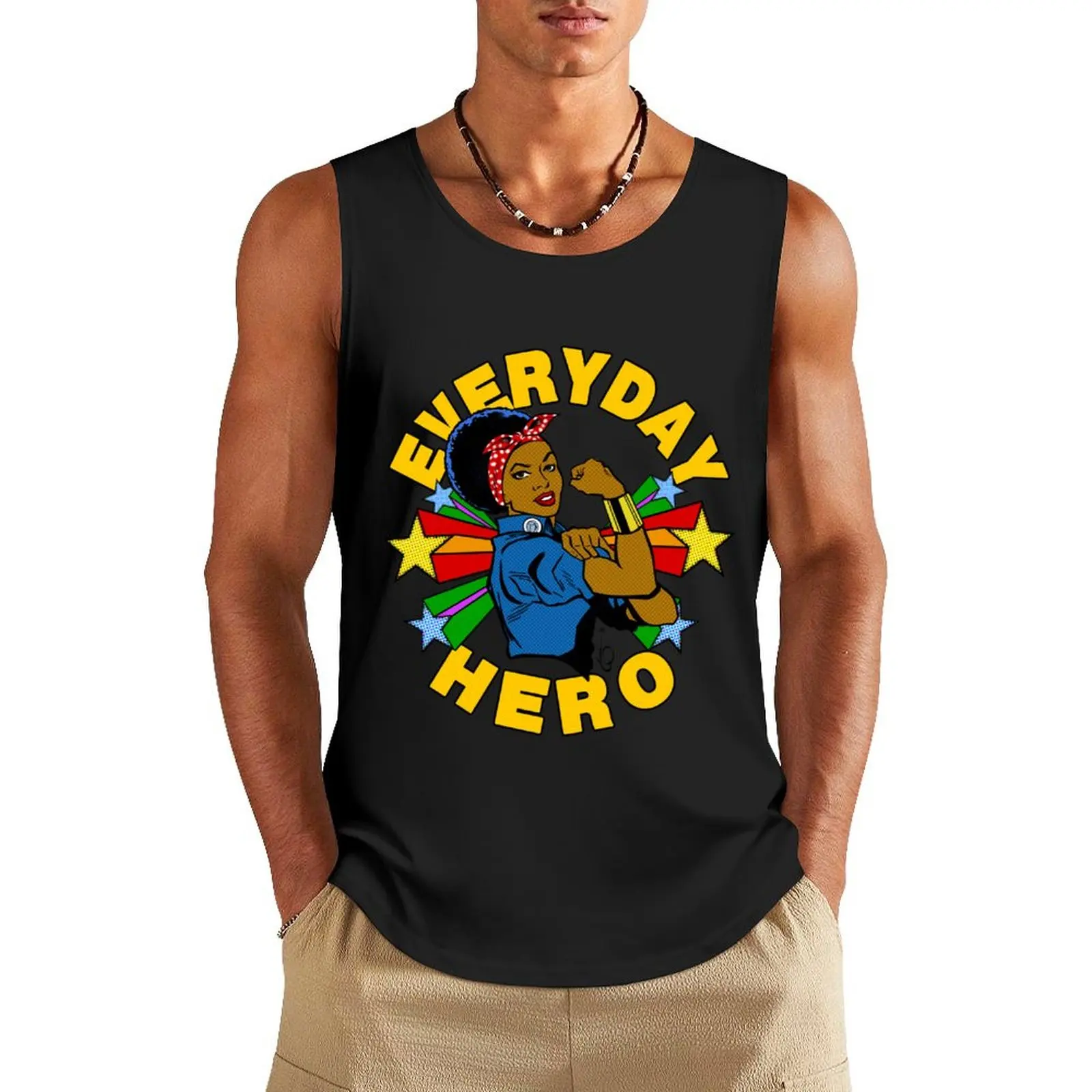 Everyday Hero - River Tank Top t-shirts for Men's gym Men's clothes men gym