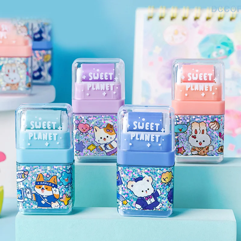 Милый ластик для исправления рисунка планета