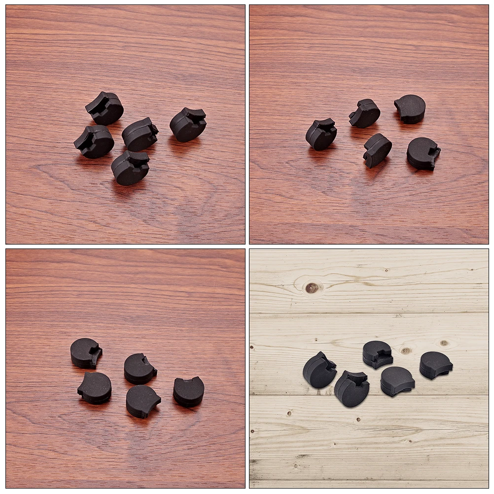 

5pcs Clarinet Finger Pads Oboe Rests Durable Musical Instrument Accessories Comfortable Thumb Cushion For Clarinet Oboe Practice