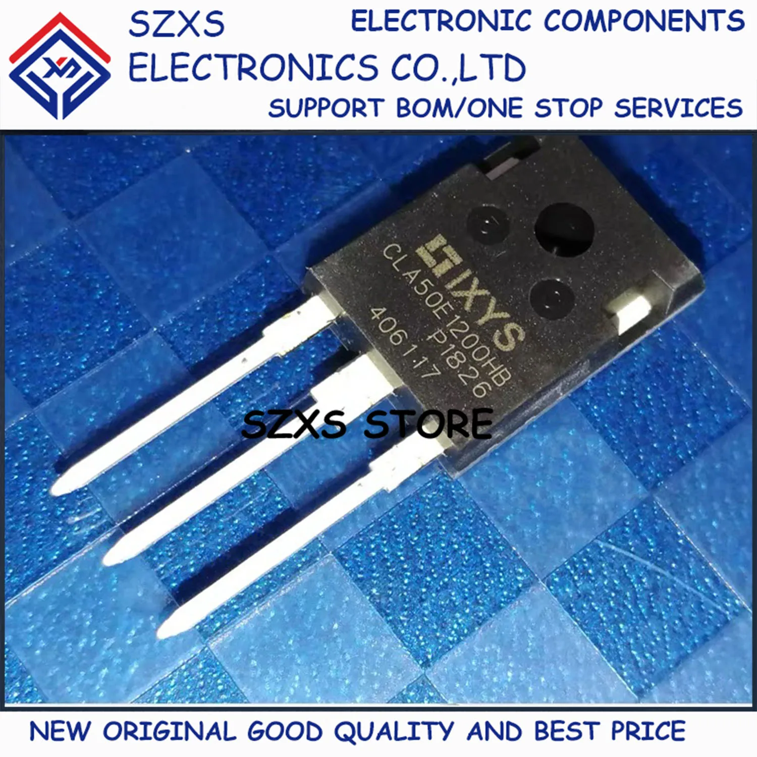New Original 10Pcs CLA50E1200HB TO-247 1200V 50A High Efficiency Thyristor In Stock Electronic Components Good Quality