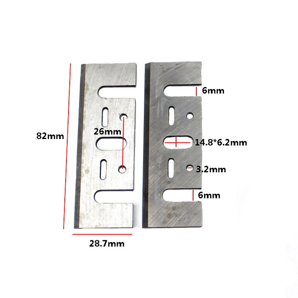 Plaina Elétrica Blade Clamp, Tableting Cover Binder, Braçadeira Exterior para Dongcheng FF82, Makita 1900B, 6Pcs