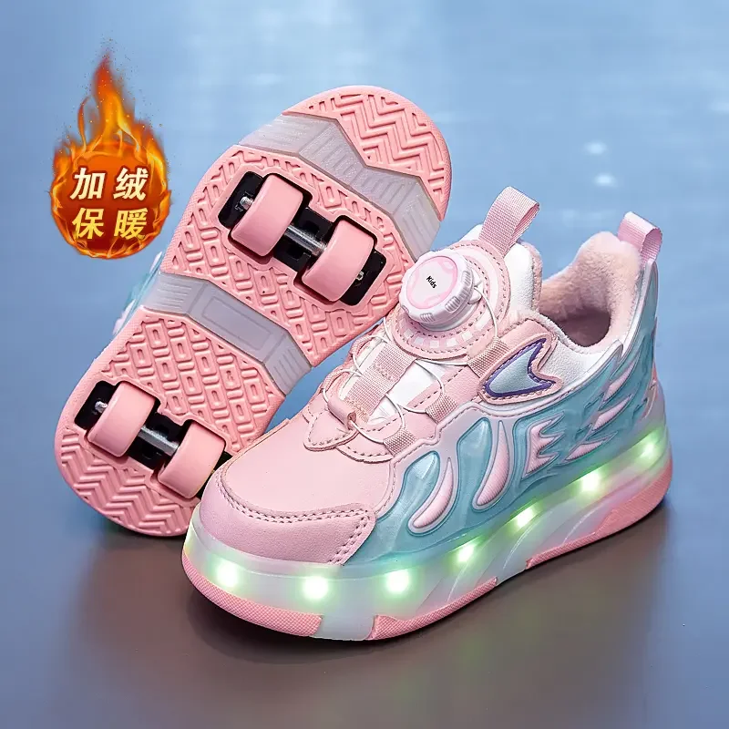 2025 Hot Sale  Heelys Child Cute Roller Skates Sports Skates Flashing Light Girls Gifts  kids sneakers