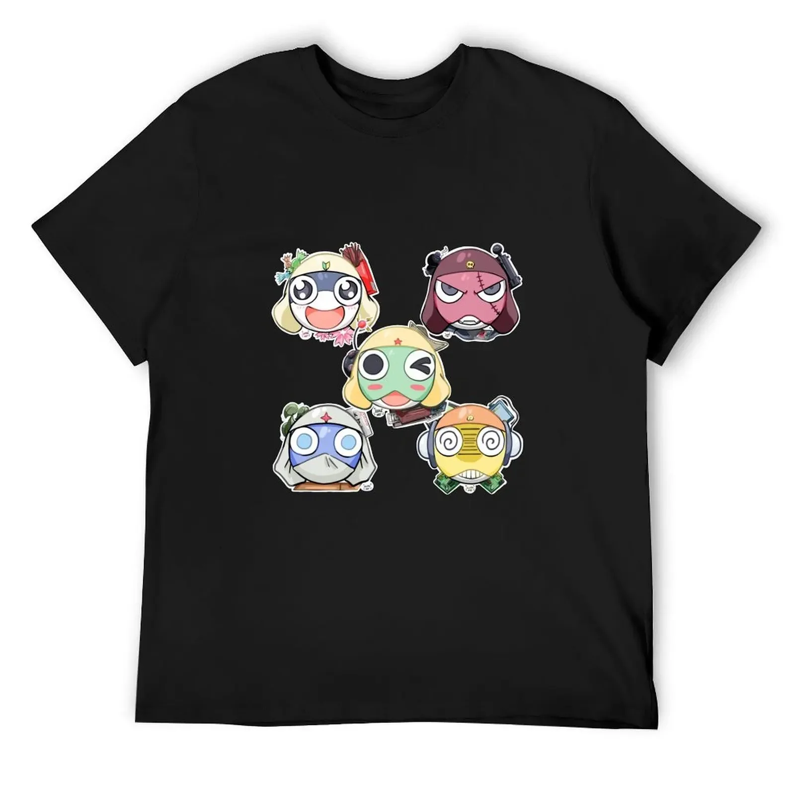 Keroro T-Shirt Blouse cute tops vintage t shirts heavyweights oversized t shirts for men