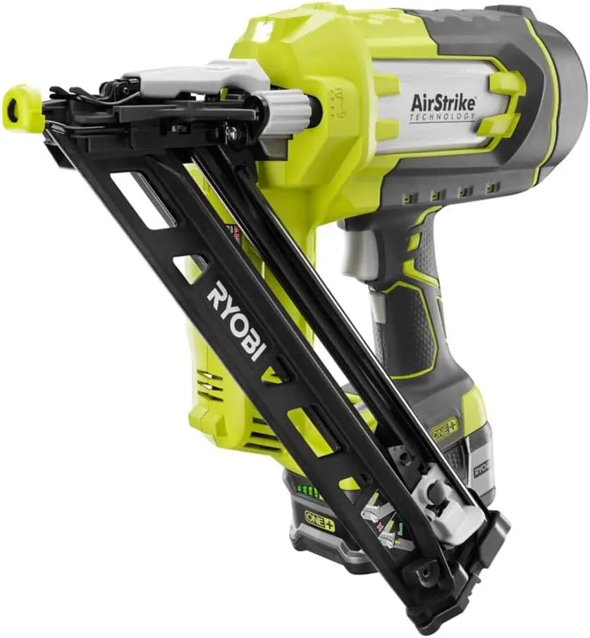 Ryobi P330 18V ONE+ Angled 15 Ga Finish Nailer Battery and Charger Not Included