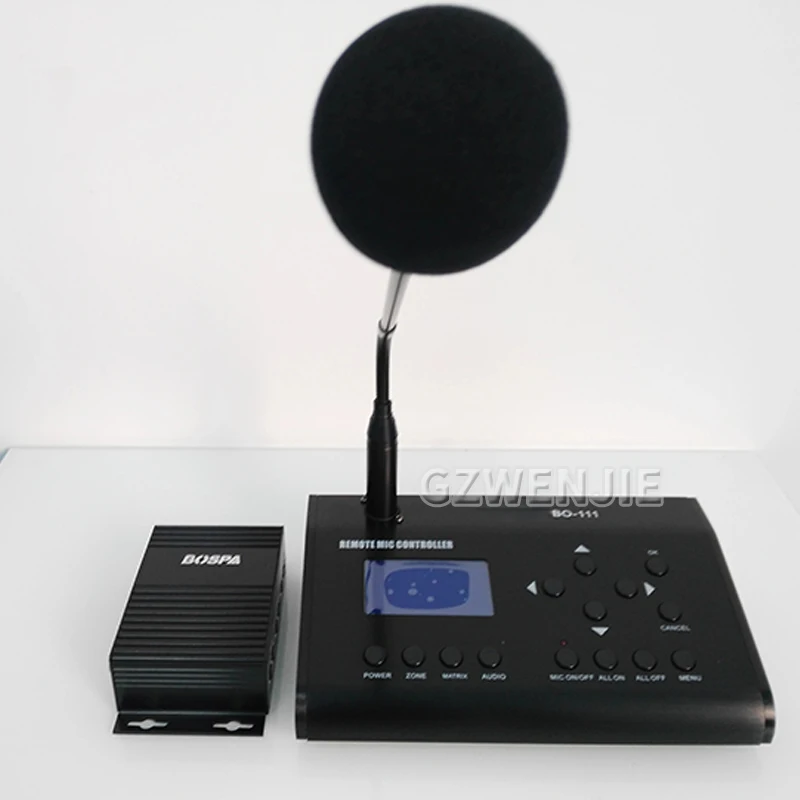 BO-111Professional Wired Conference Microphone Desktop Microphone for Broadcasting Conferences Lecture Live Stream Games