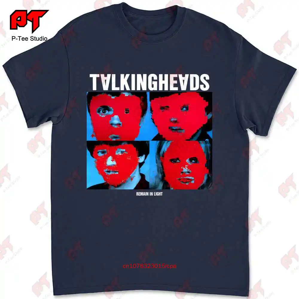 Talking Heads Remain In Light Cotton T Shirt U4VW