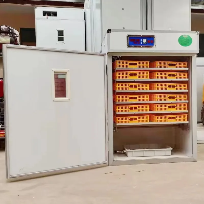 1000 Eggs Capacity Automatic Egg Incubator Commercial Poultry Hatchery with Auto-Turn Feature for Farm Use
