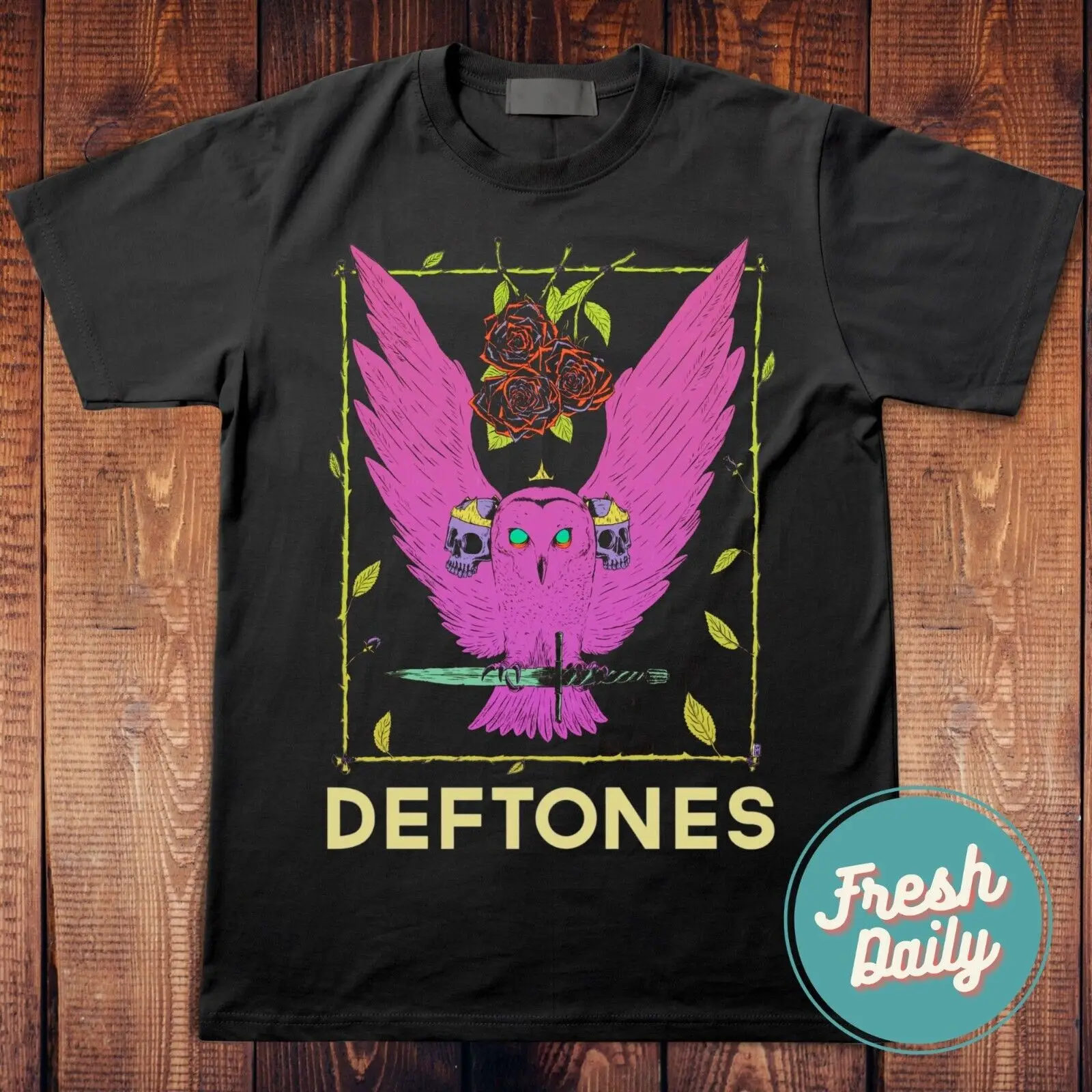 Deftones UNISEX T Shirt ROCK SHIRT Diamond Eyes