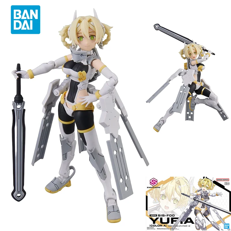 Spot Directe Levering Bandai Origineel 30Ms Anime Model 30Ms SIS-F00 Yufia Kleur Een Actiefiguur Assemblage Speelgoed Voor Kinderen Cadeau