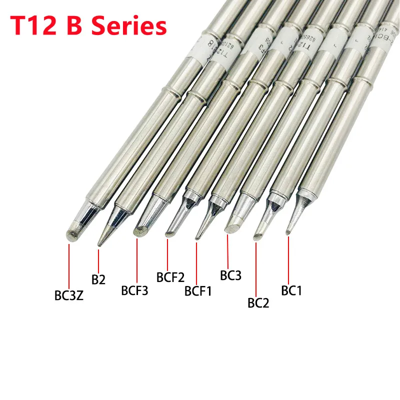 T12 Soldering Solder Iron Tips T12 Series T12-BC1 BC1.5 BC2 BC3 BCF1 BCF2 BCF3 Soldering Iron Tips welding tools