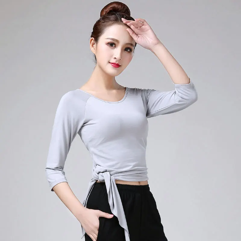 Modern Dance Clothes, Tops, Women's Belly Dance Performance Clothes, Body Training Performance Clothes, Latin Dance Clothes.