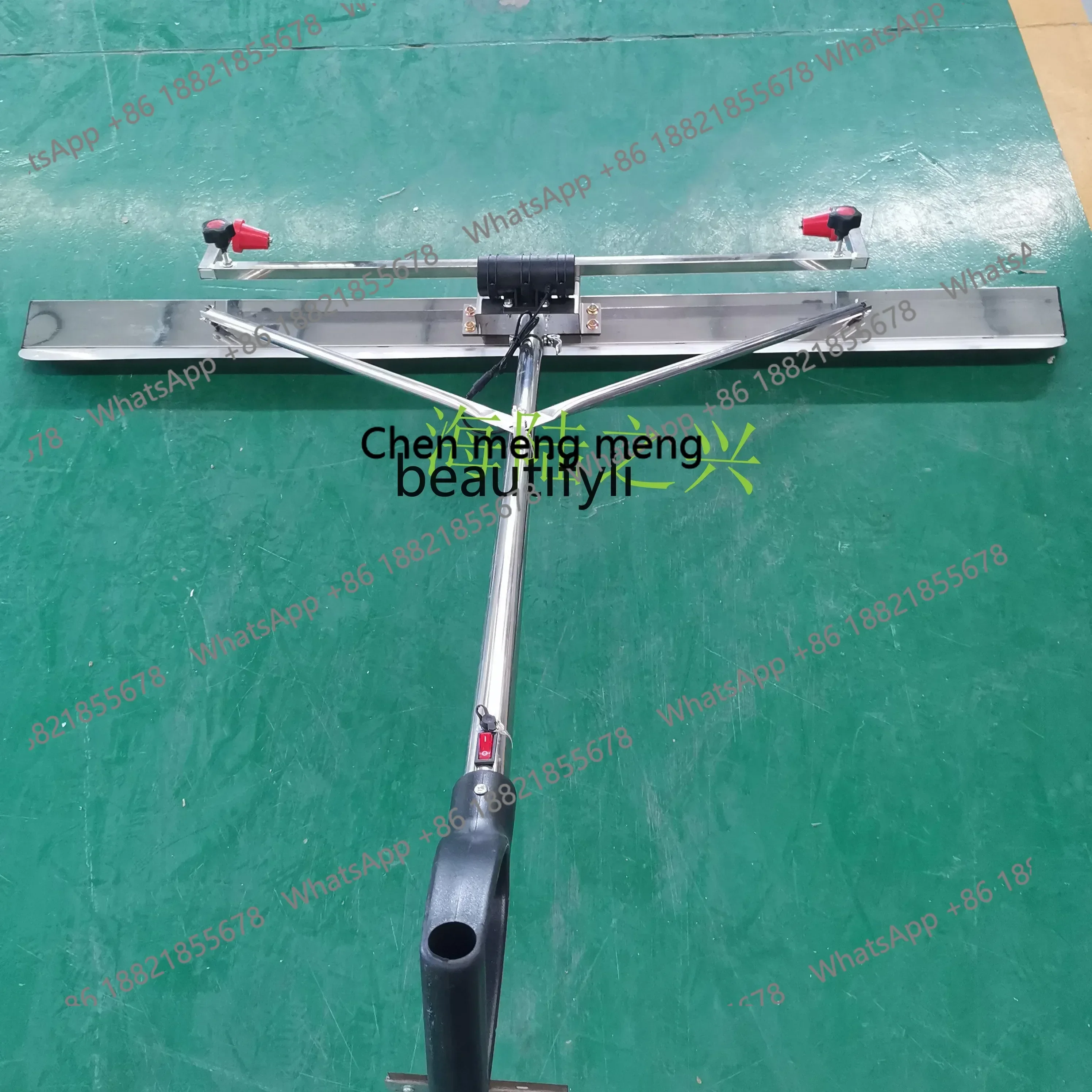 AY Small electric cement floor leveling machine Vibration laminating machine Concrete lithium electric vibration ruler