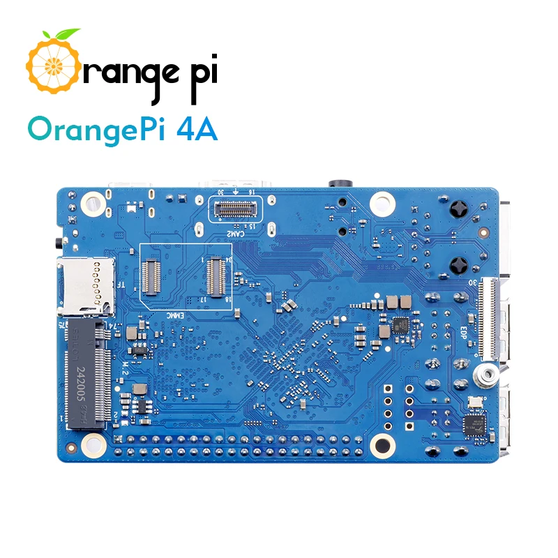 Orange Pi 4A ミニ PC - Allwinner SoC、2GB/4GB RAM、WiFi 6/BT 5.0、M.2 NVMe、2TOPS NPU、Ubuntu/Debian/Android 13