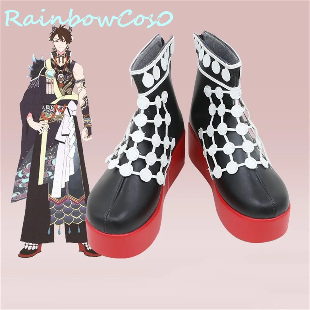 Tsunashi Ryunosuke Idolish7 Cosplay Shoes Boots Game Anime Party Halloween Chritmas RainbowCos0 W3271