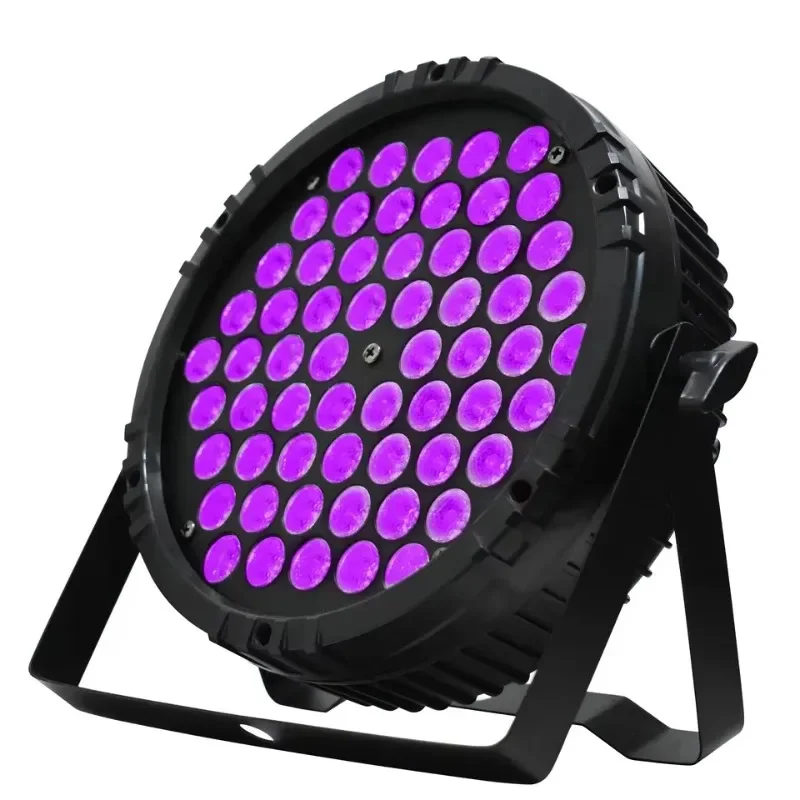 Professional 54x3W RGB 3in1 LED Par Light DMX Sound Control Disco Stage Light for Wedding Club Show
