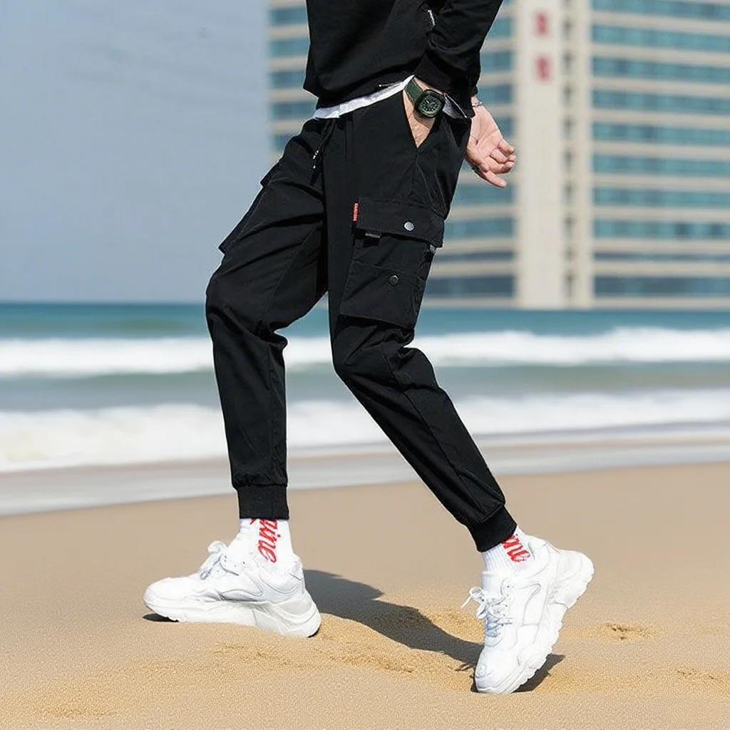 

New Men Cargo Tactical Pants Work Combat Multi-pockets Casual Training Trousers Overalls Clothing Joggers Hiking Mens Cargo Pant