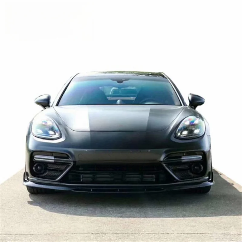 High Quality Carbon Fiber Lip Spoiler Diffuser Upgrade Mod Accessories For Luxury Hatchback Vehicles