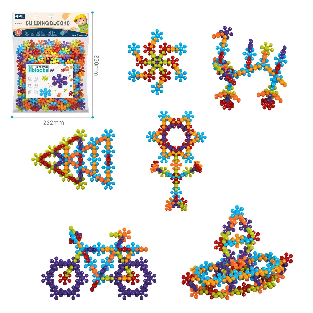 Colorful Interlocking Building Blocks Educational DIY Toys Kids Aged 3 6 Secure Fit Splicing Bricks Fine Motor Skill Development