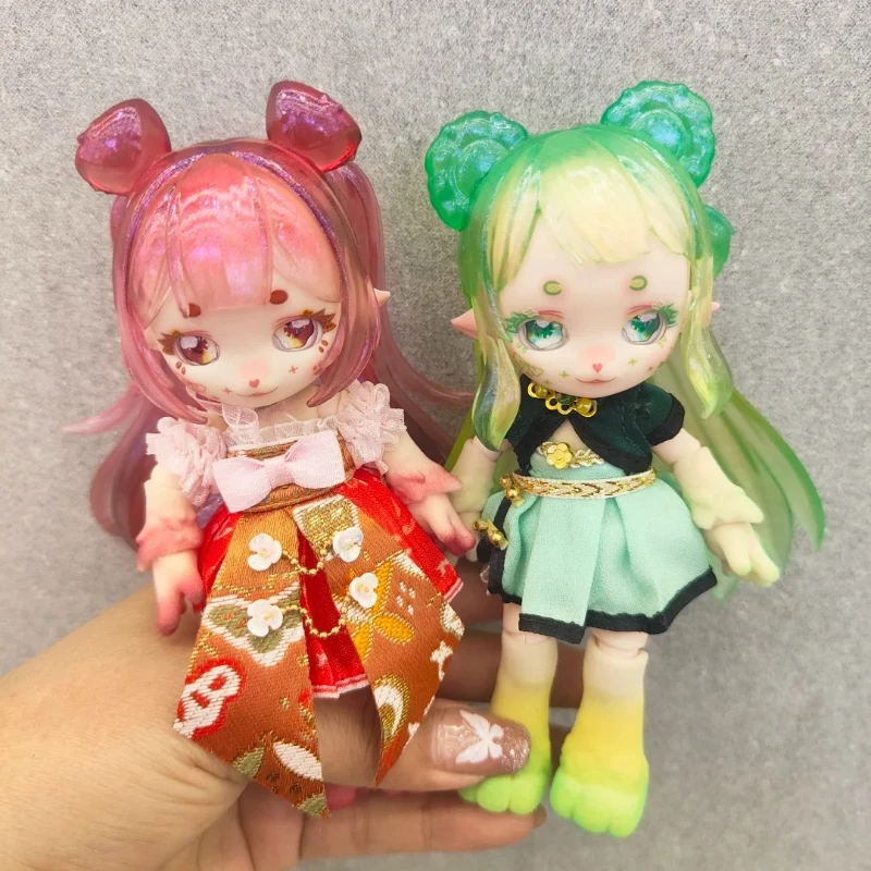 Genuine Maytree Zodiac Series 1/12 Bjd Ob11 Articulated Doll Mythical Beast Collectible Animal Shaped Trendy Toy Open  Blind Box