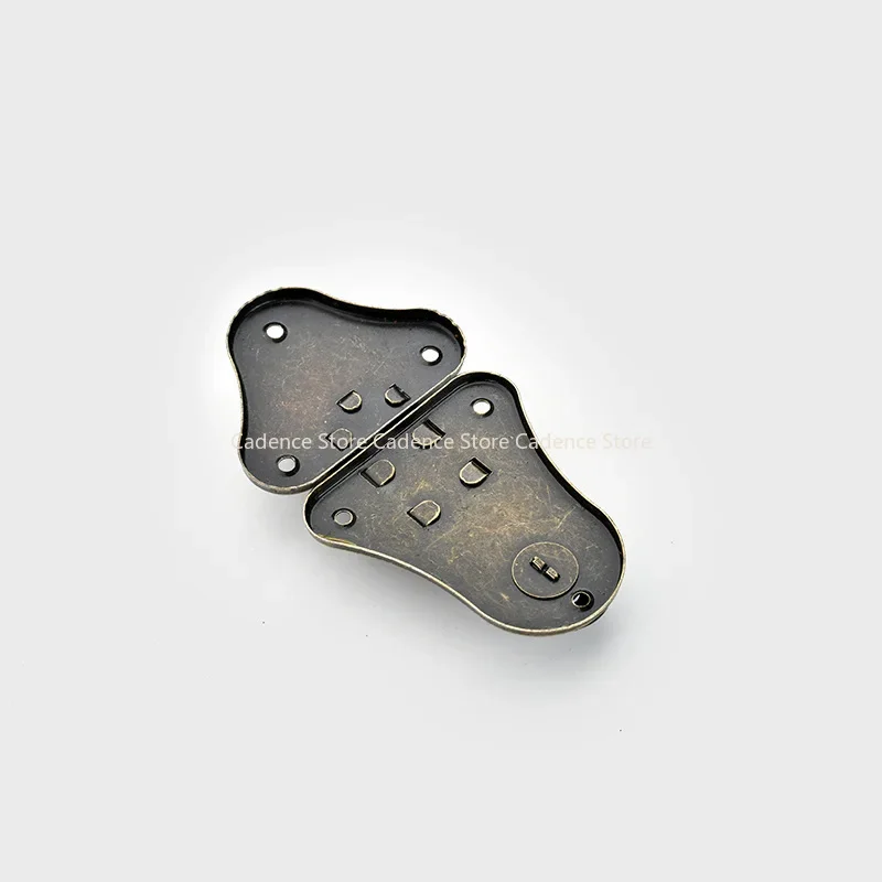 4PCS Antique Bronze Box Latch Hasp w/screws Jewelry Wood Box Decor Drawer Suitcases Iron Buckle Clasp Furniture Hardware