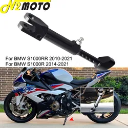 For BMW S1000RR S1000R 2010-2021 Motorcycles Side Stand Black CNC Aluminum Adjustable Kickstand Kick Side Support Holder Stand