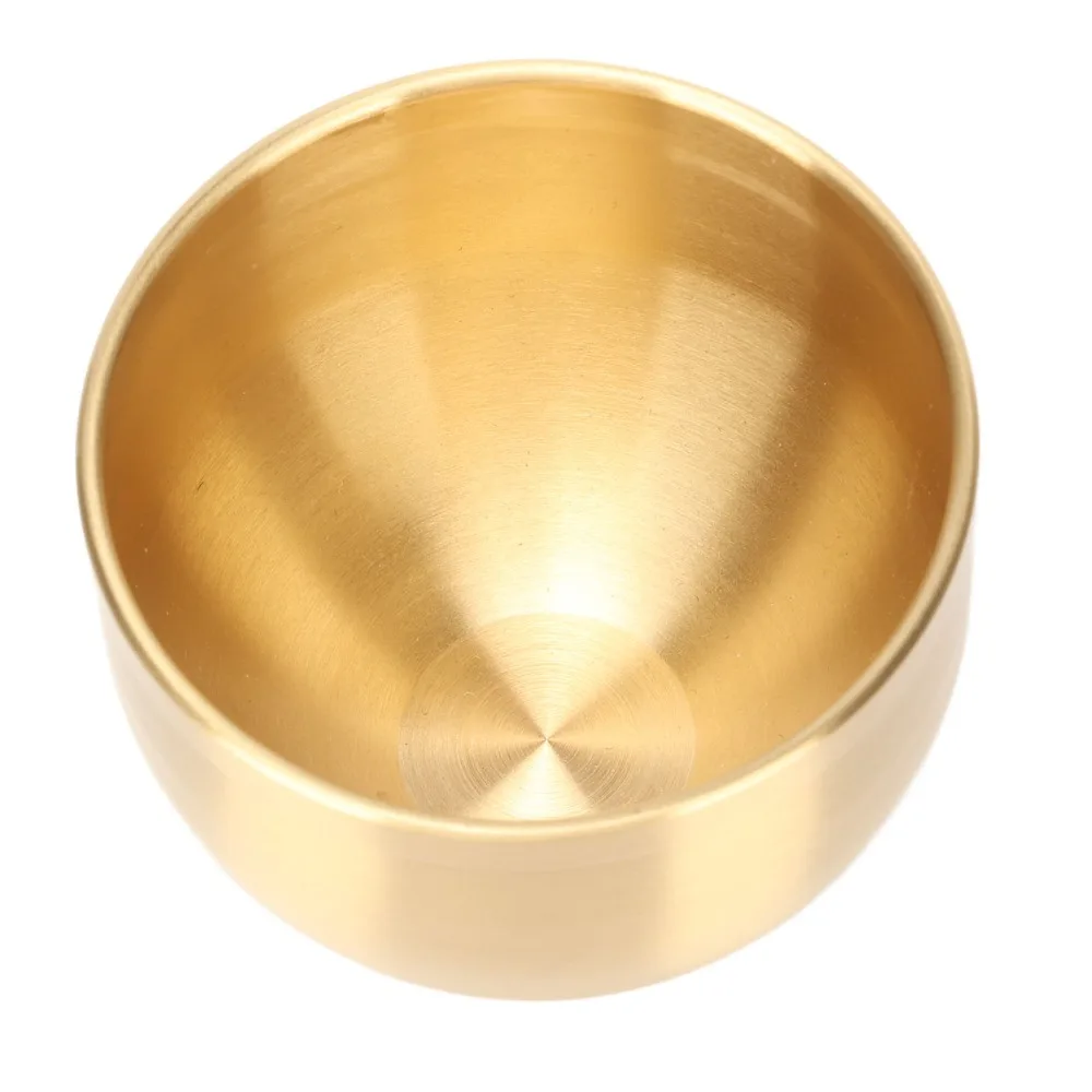 Shot Glasses 30ml Capacity Brass Shot Cups Gold Wire Drawing Tea Cup Antique Whiskey Shot Glasses Home Decor