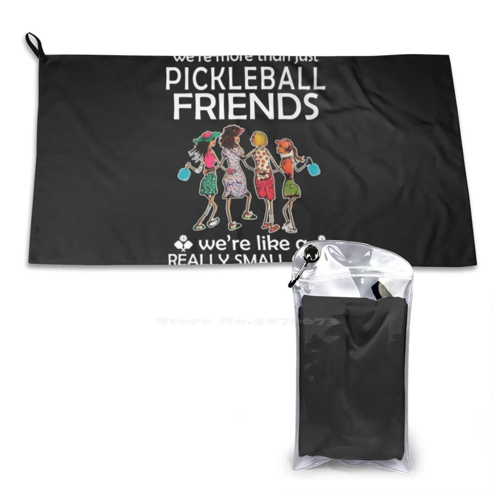

Pickleball Friends Pickleball Girls Gift For Pickleall Lovers Soft Bath Towel Washcloth Outdoor Sport Pickleball Player
