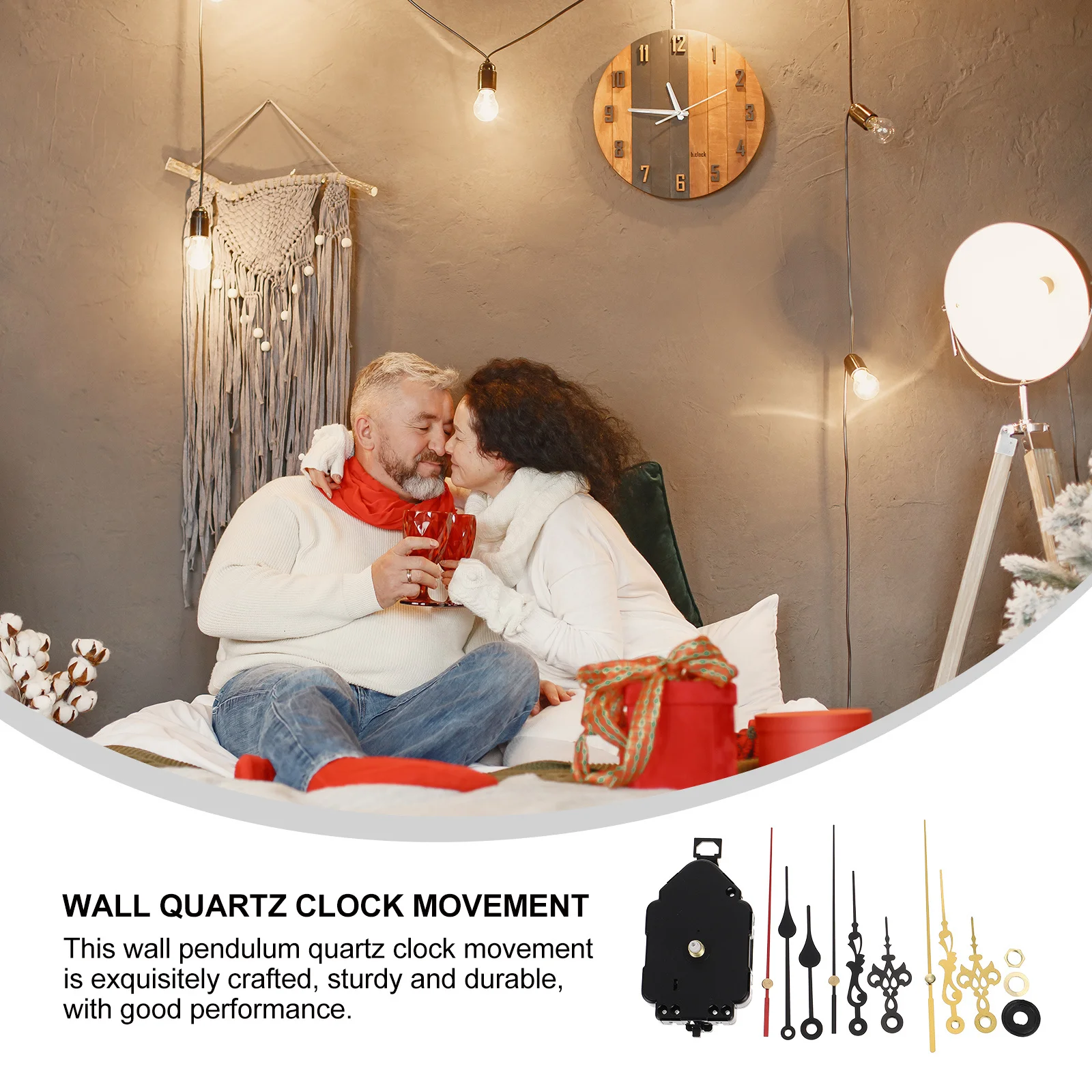 

1 set 1 Set Quartz Clock Repair Parts Non-Ticking Wall Pendulum Clock Movement Diy Replacement For Wall Quartz Clocks Home Decor