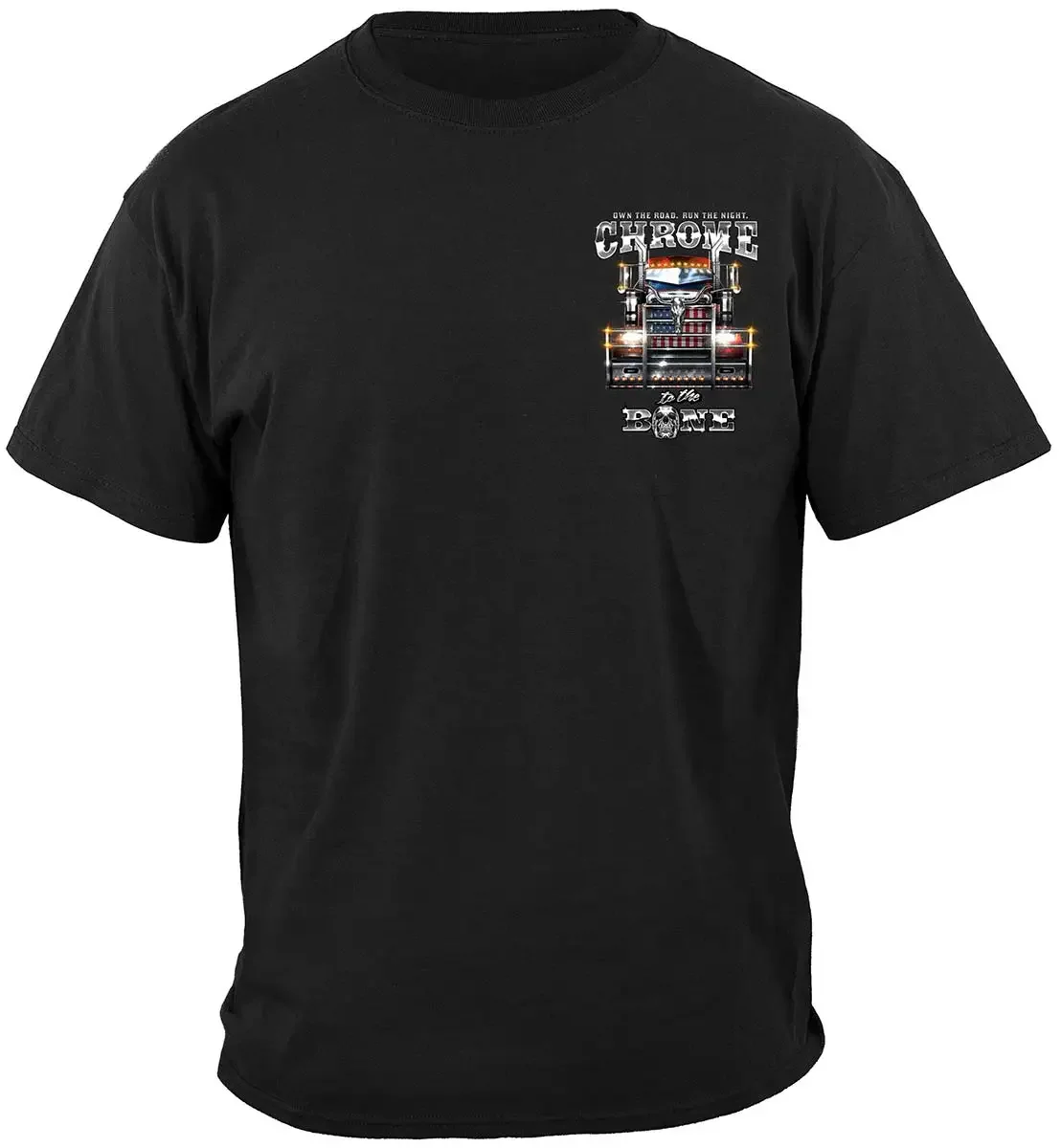 Big Rig Brush Guard American Trucker Gift T Shirt New 100% Cotton Short Sleeve O-Neck T-shirt Casual Mens Top