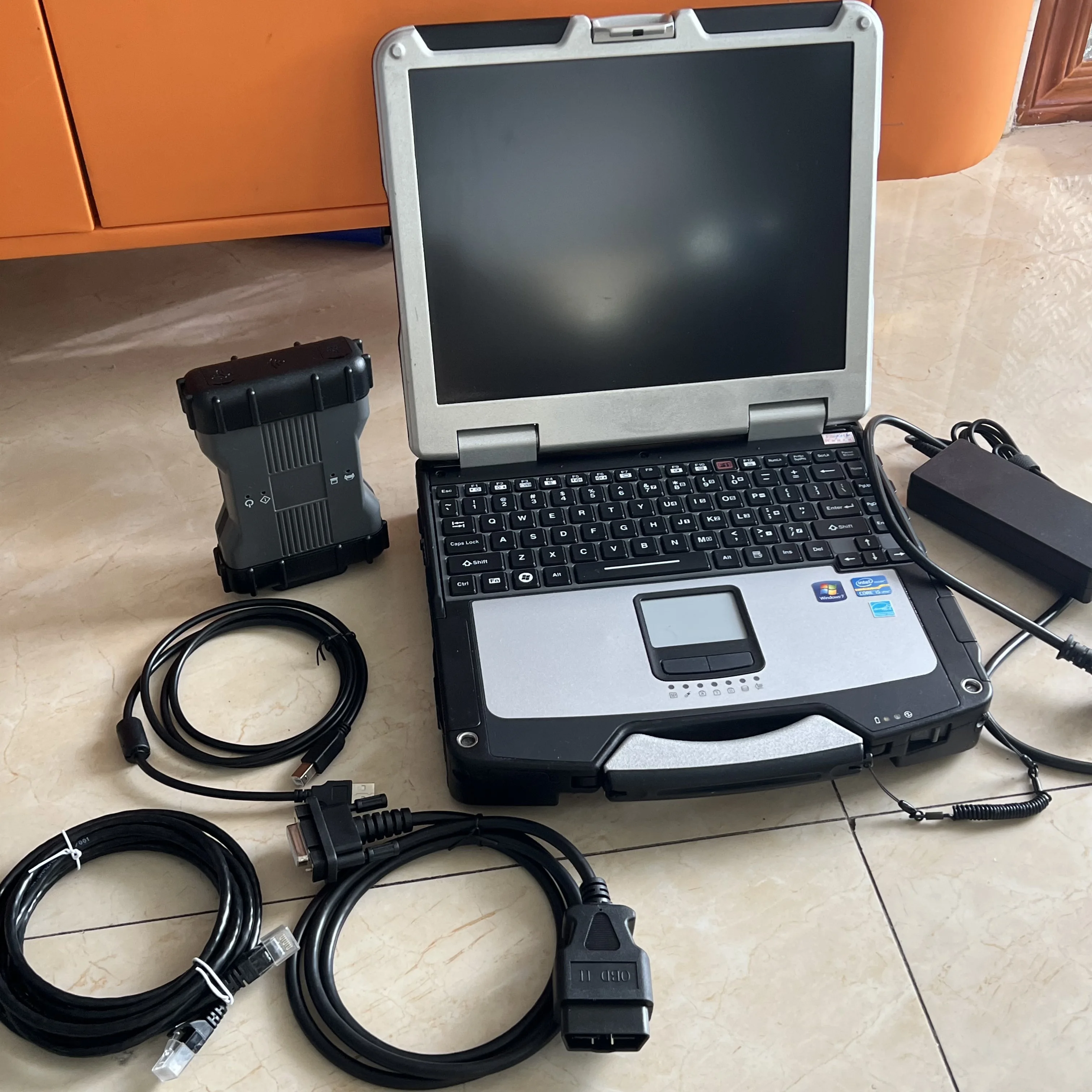 Mb Star C6 VCI Diagnosis Multiplexer Doip Wifi Scanner Software Ssd with Laptop Cf-31 I5 WINDOWS10 64BIT