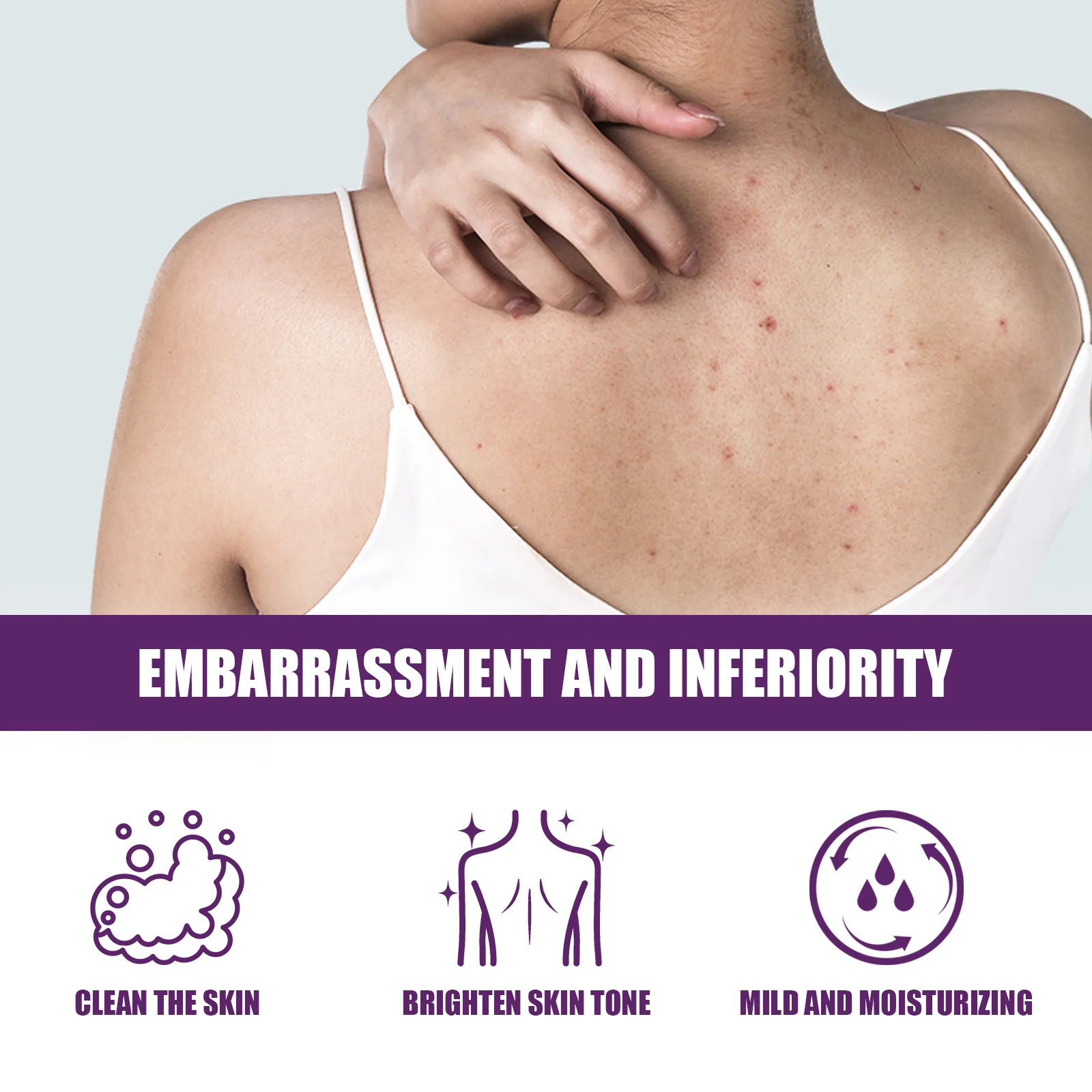 EELHOE Body Exfoliating Gel Set Lavender Scent Deep Cleaning Dead Spot Remover Moisturizing Whitening Skin Korea Body Skin Care - Image 6