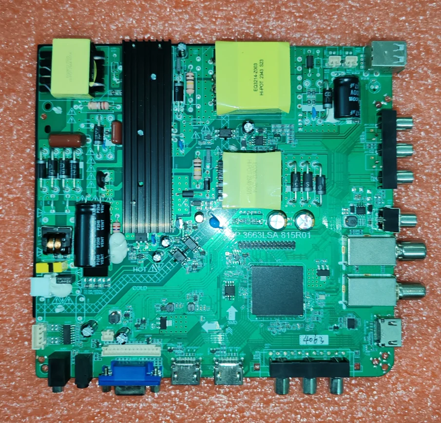 ZP.3663LSA.815R01 Płyta główna telewizora „trzy w jednym” dla 90-110 V 600 mA 78 W