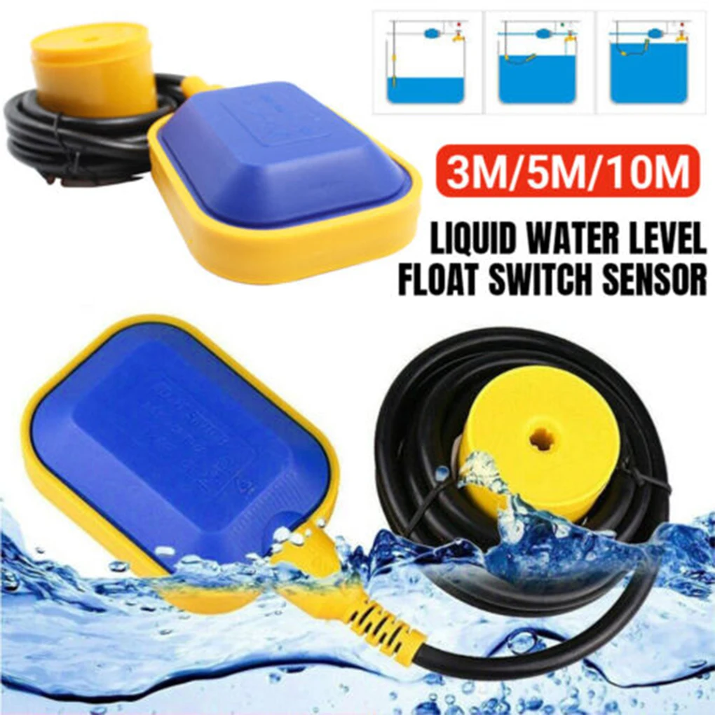 Corrosion-resistant Liquid Level Float Switch Sensor For Pump Tank Easy Installation Low Prices 10m