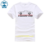 Men's Print Casual 100% Cotton T-Shirt Popular CHEVY CAMARO Z28 T SHIRT