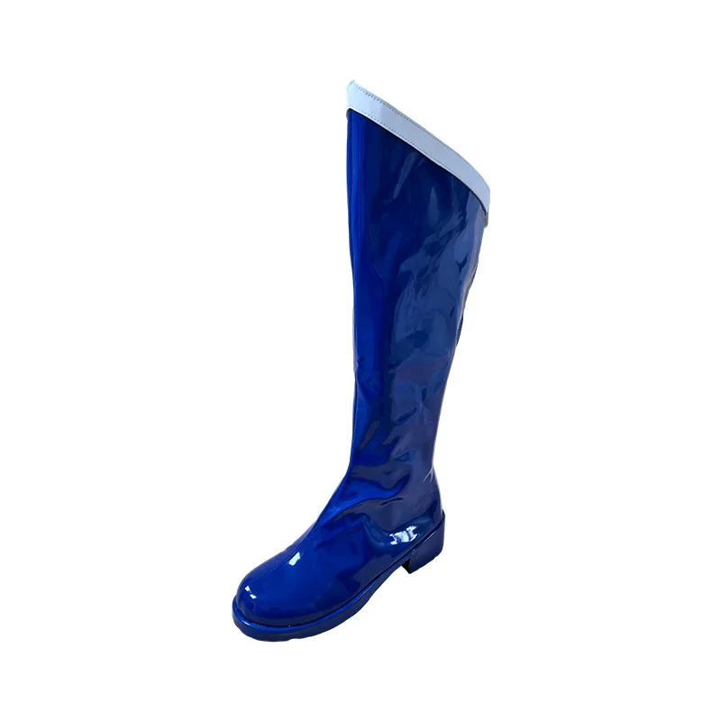 유 코스프레 스토어 라이트 블루 롤플레잉 신발 할로윈 카니발 파티 크리스마스 소품 남녀 공용