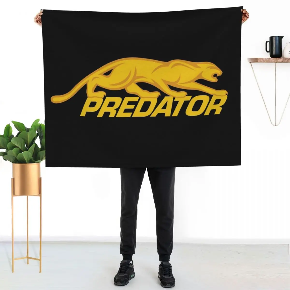 PREDATOR CUES LOGO Throw Blanket Warm Personalized Gift Decoratives blankets ands Bed covers Thin Blankets