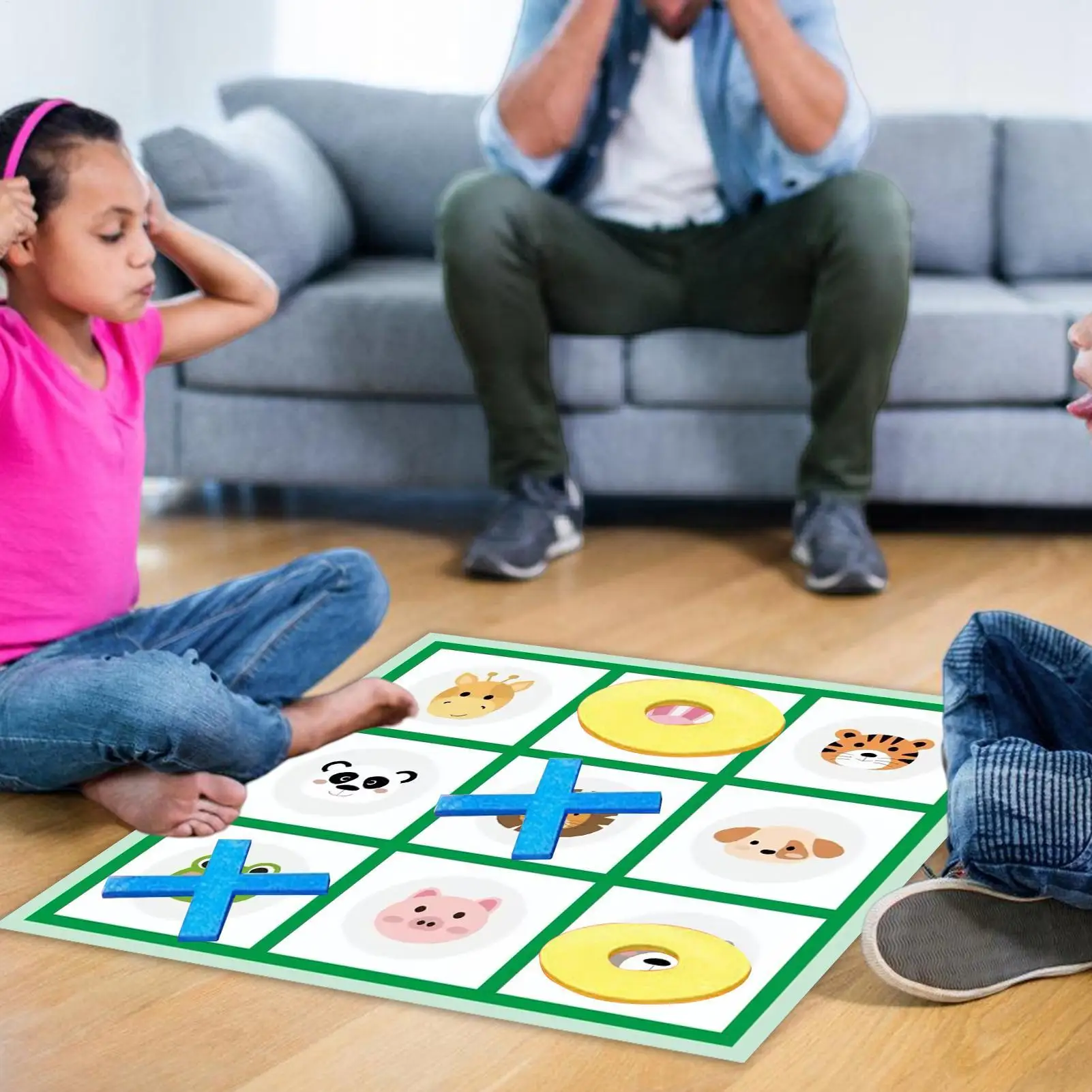 

Гигантская игра, уличная игра-погремушка для всей семьи, портативная большая семейная деятельность, забавные игрушки для вечеринок с сумкой для хранения