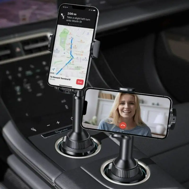 

Держатель для телефона LISEN Cup для грузовиков, внедорожников, совместимый с IPhone 15 14 13 Plus Pro Max Samsung S24, все телефоны 4-7 дюймов