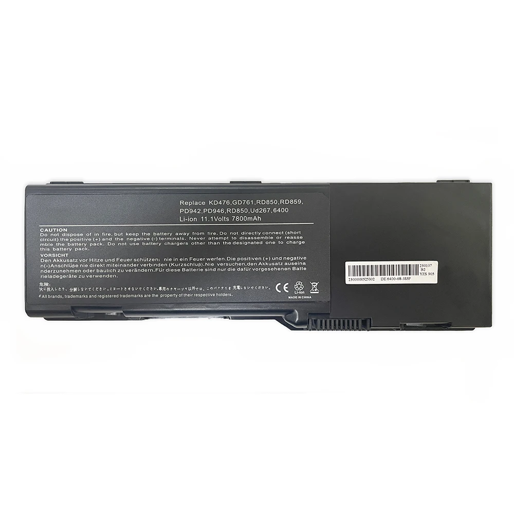 7XINbox KD476 GD761 11.1V 7800mAh Laptop Battery For DELL Inspiron 6400 131L E1505 1501 PP20L PP23LA Vostro 1000 Sereis