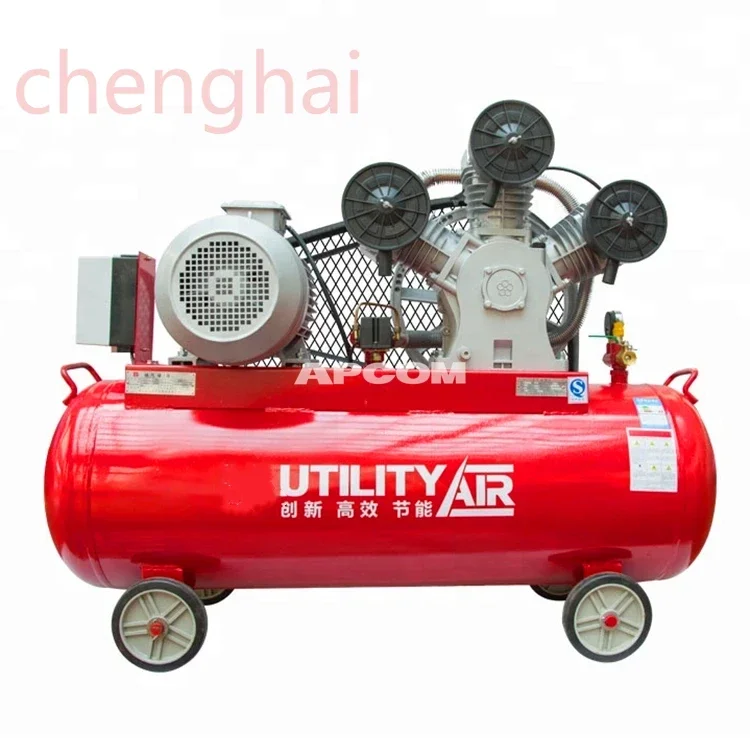 APCOM Aircompressors Belt Drive 8 bar 5 hp 4 kw piston air compressor 8bar 5hp 4kw air compressor